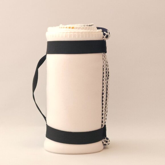 Hudson’s Bay Stripes Fleece Throw Blanket Multi-Coloured BNIP 💚❤️💛💙 - Picture 5 of 6